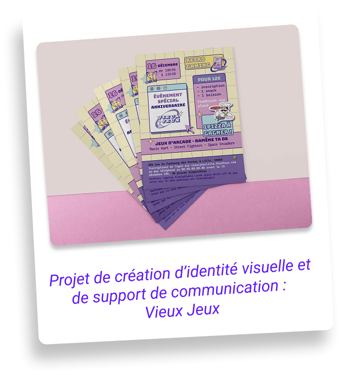 polaroid projet vieux jeux